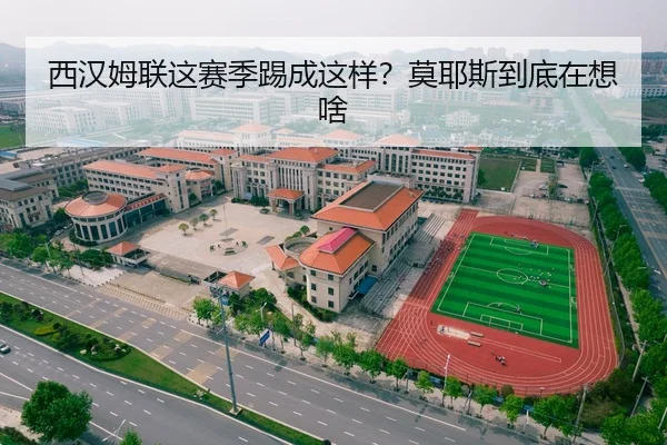 西汉姆联这赛季踢成这样？莫耶斯到底在想啥