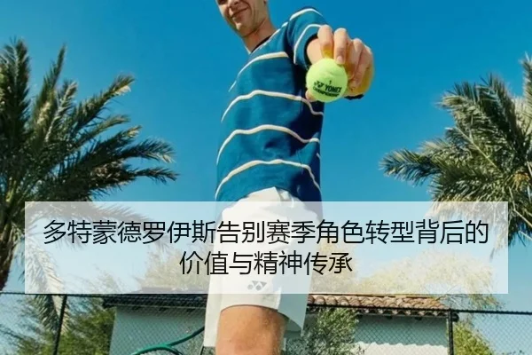 多特蒙德罗伊斯告别赛季角色转型背后的价值与精神传承